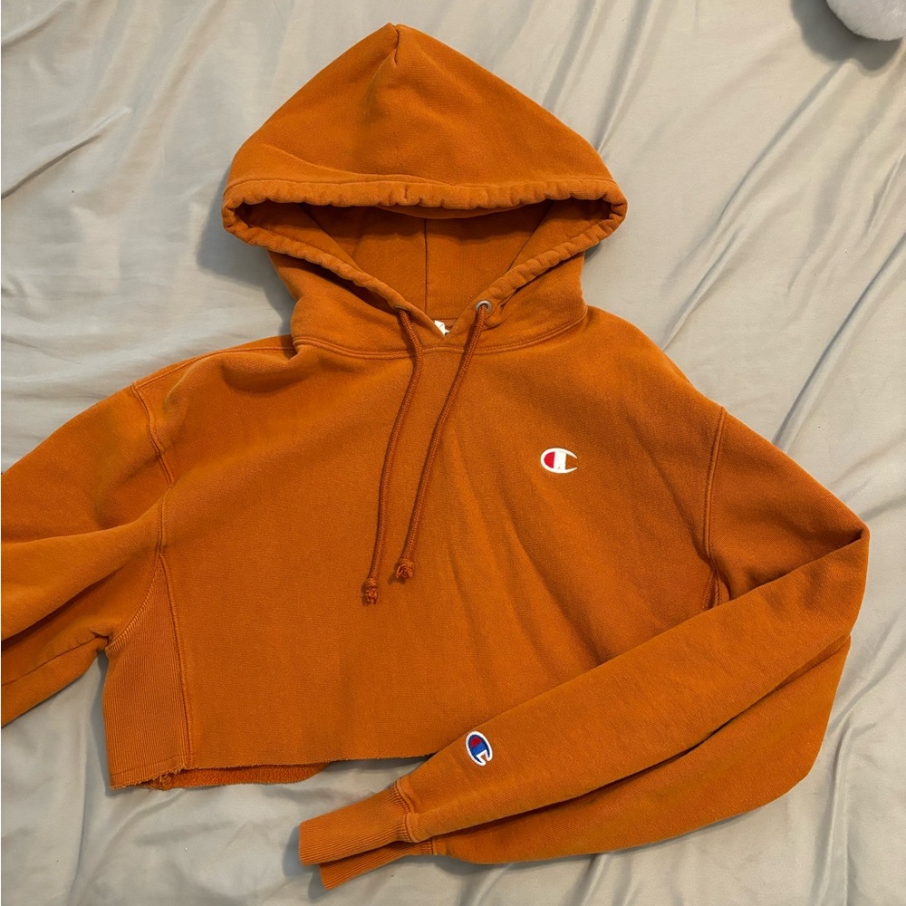 Cropped Champion Hoodie